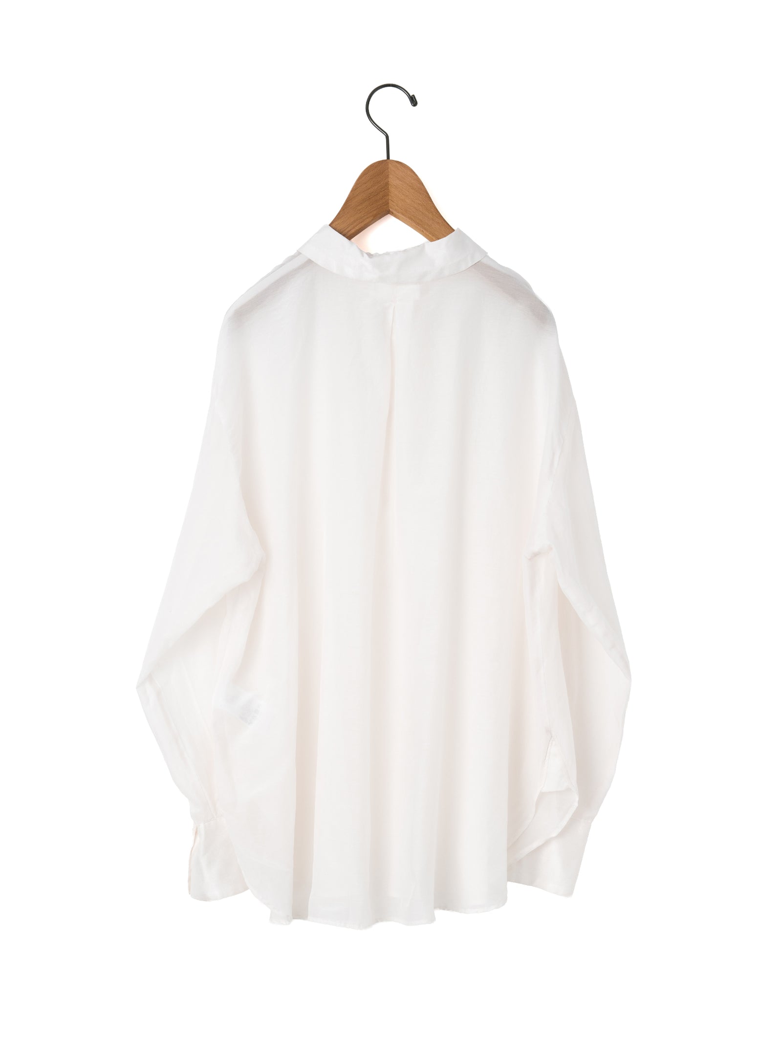 enrica | 福井染め コットンシルクシャツ BLOUSE 141-23 – H+HELIOTROPE
