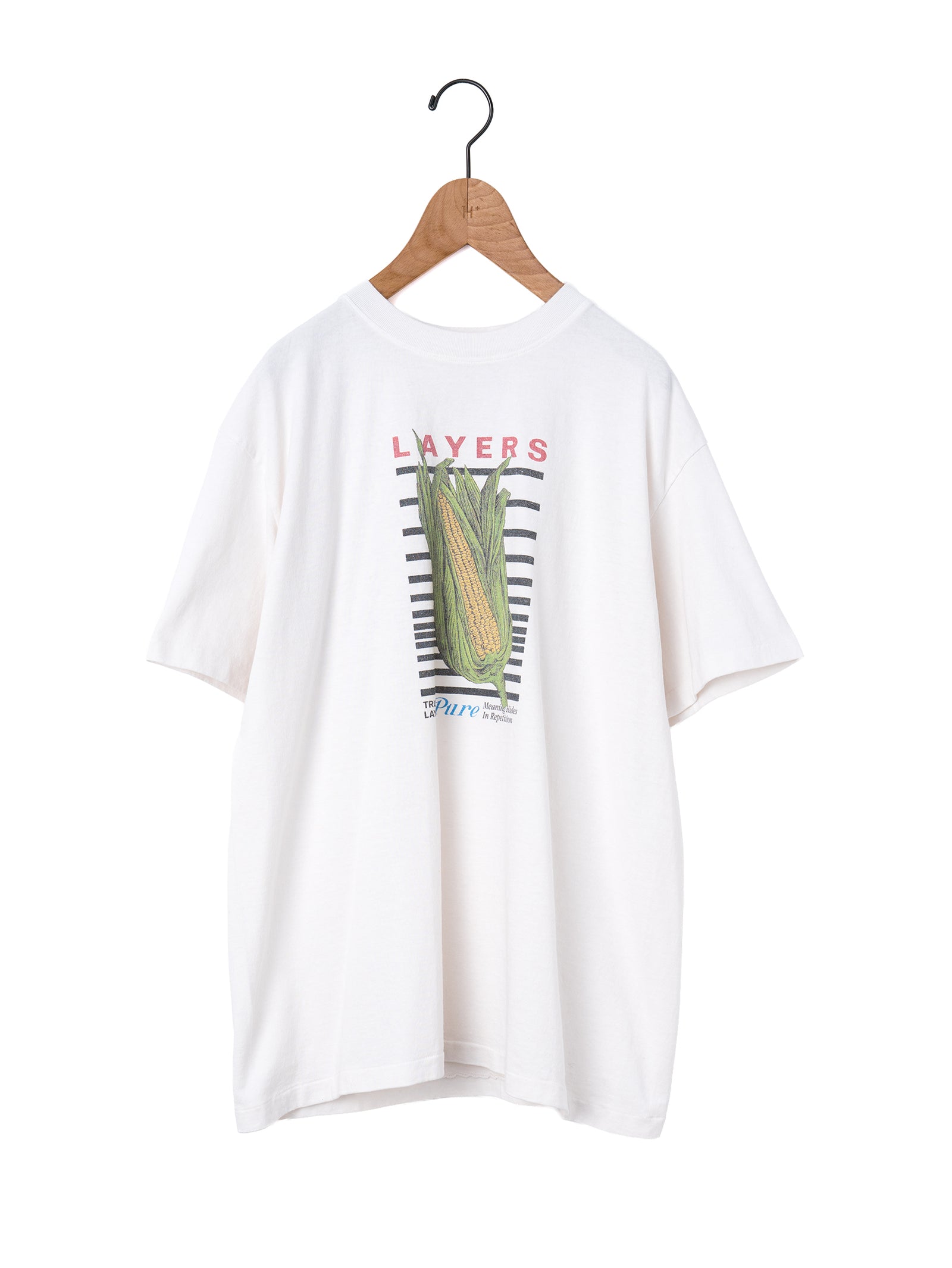KURO | 17/-ROUND SHAPE DYED TEE 