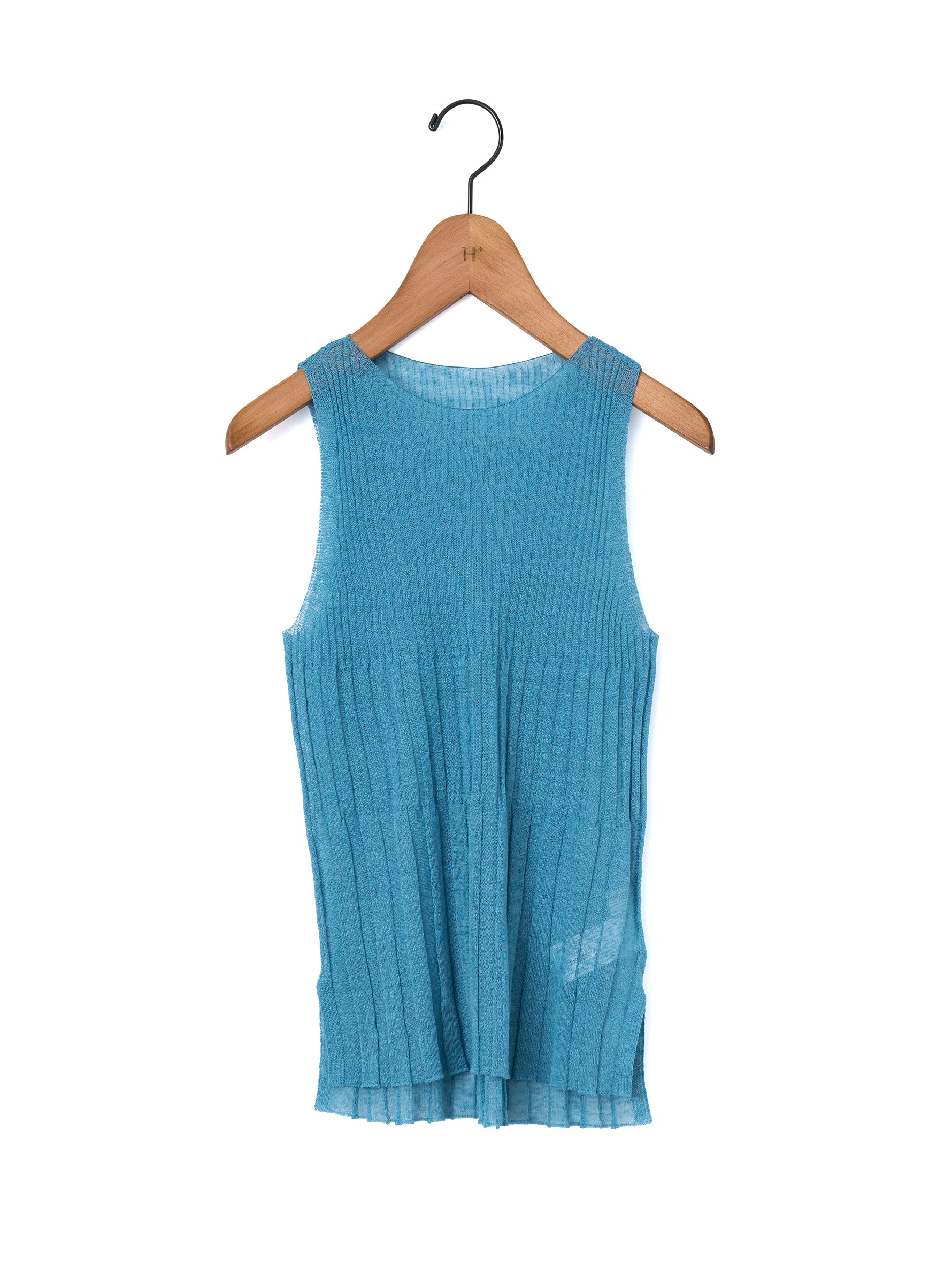 enrica | リネンリブノースリーブニットKNIT 232