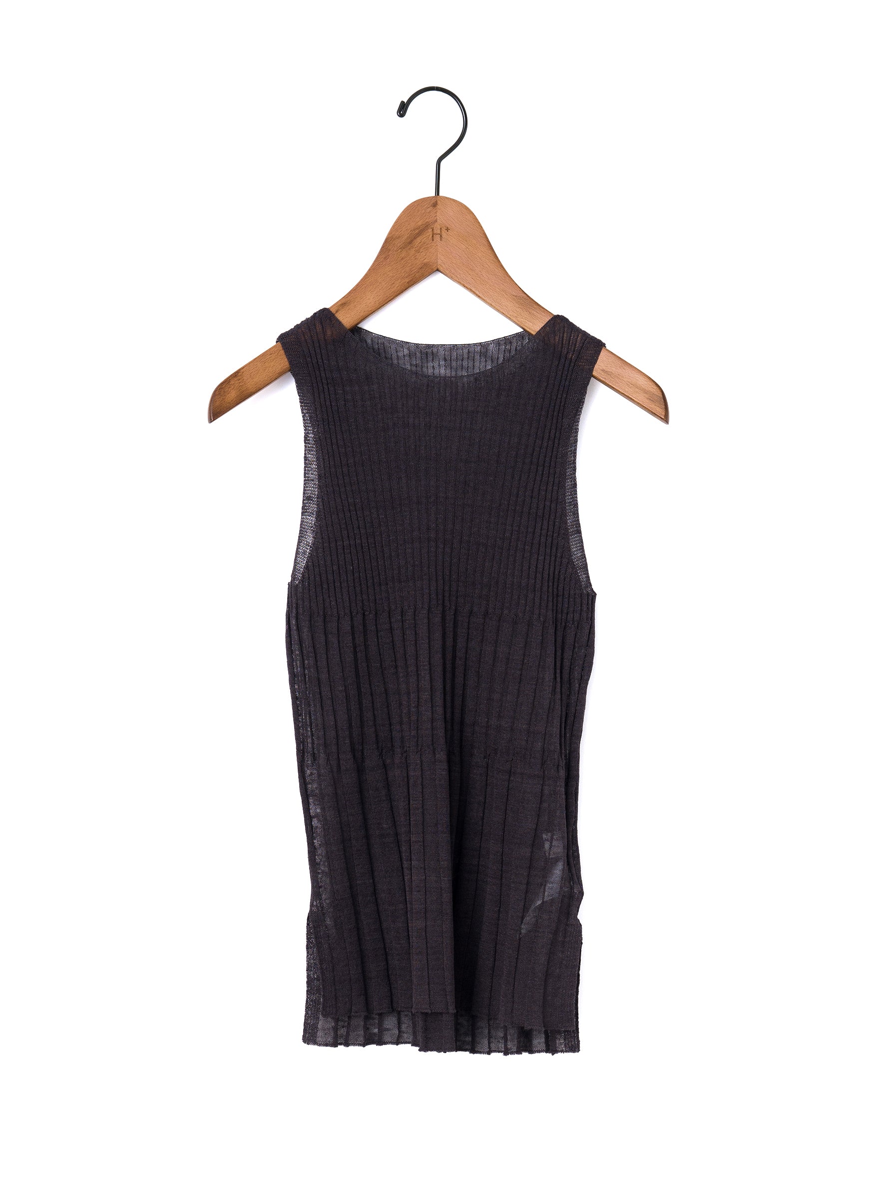 enrica | リネンリブノースリーブニットKNIT 232