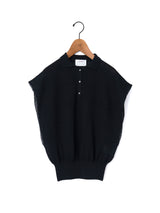 enrica | 襟付きスリーブレストップス KNIT 267