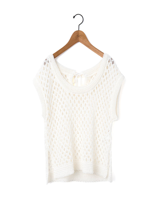 enrica | メッシュ編みタンクトップ KNIT 270
