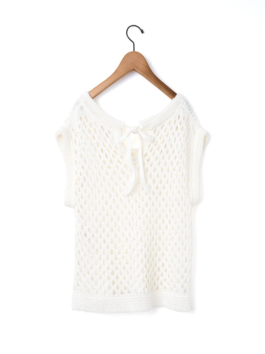 enrica | メッシュ編みタンクトップ KNIT 270