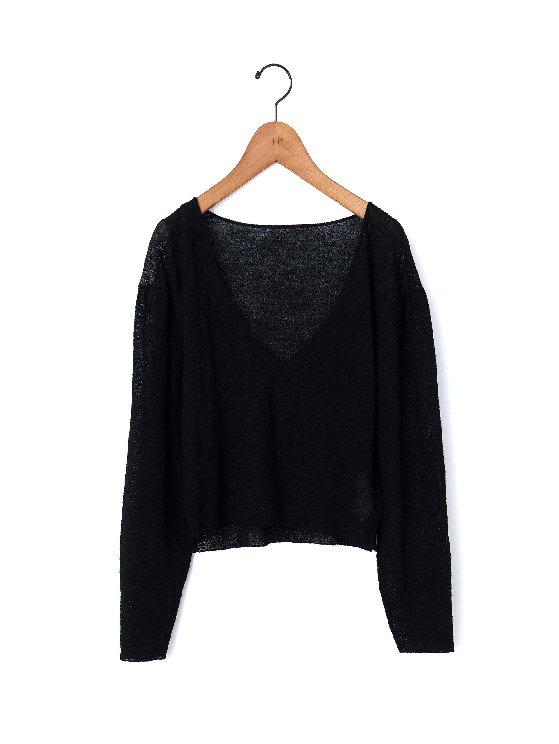 enrica | 細番手ウール VネックプルオーバーKNIT 269