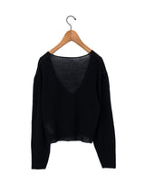 enrica | 細番手ウール VネックプルオーバーKNIT 269