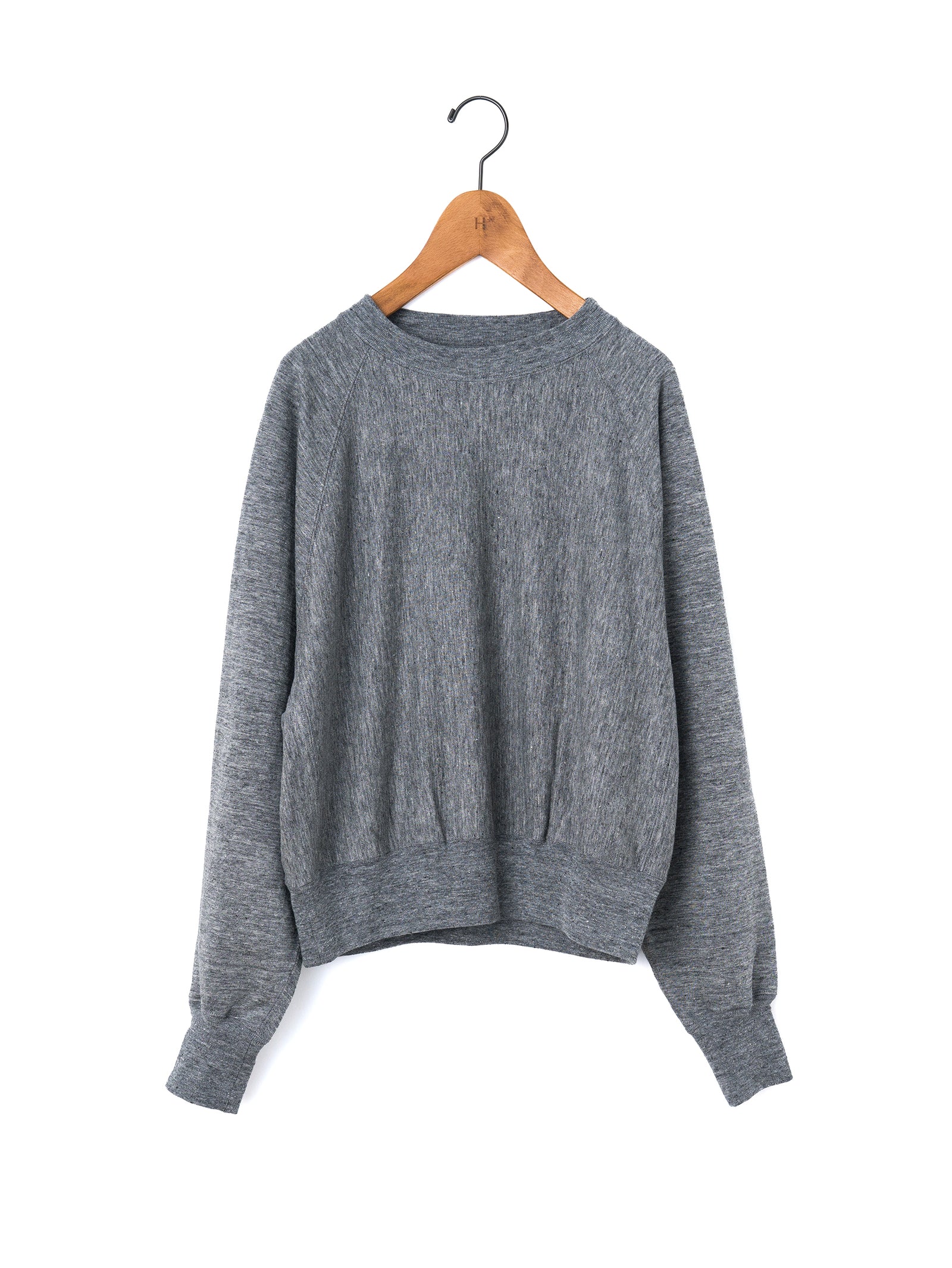 BATONER | BELGIAN LINEN URAKE LONG SLEEVE BN-26SL-035 – H+HELIOTROPE
