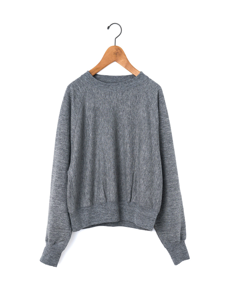 BATONER | BELGIAN LINEN URAKE LONG SLEEVE BN-26SL-035 – H+HELIOTROPE