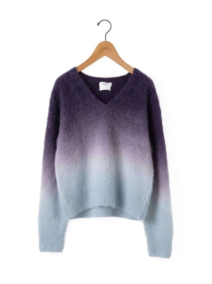 enrica | カシミヤシャギーグラデーションニット KNIT275-1