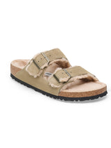 BIRKENSTOCK | アリゾナシアリングスエードファーサンダル Arizona Shearling LEVE Taupe LAF 1028293