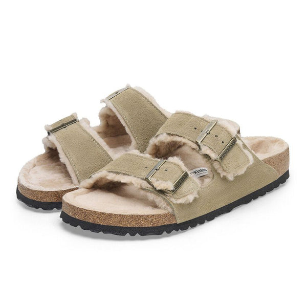 BIRKENSTOCK | アリゾナシアリングスエードファーサンダル Arizona