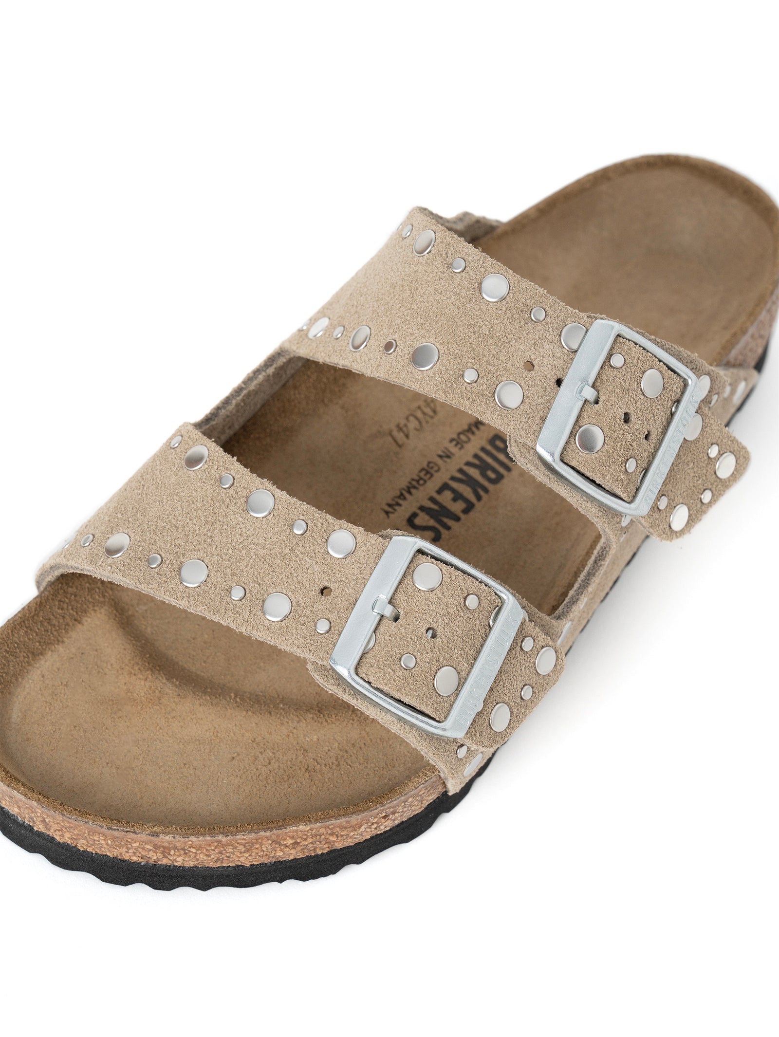 BIRKENSTOCK | アリゾナリベットスエードレザーサンダル Arizona