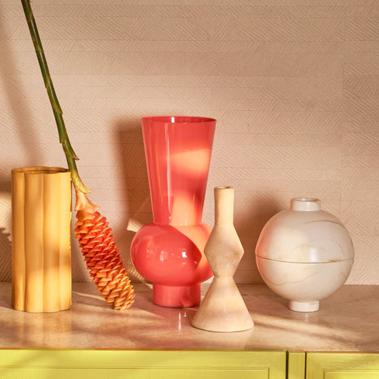 Urban Nature Culture｜花瓶 Vase Keiko Peach Pink 107998