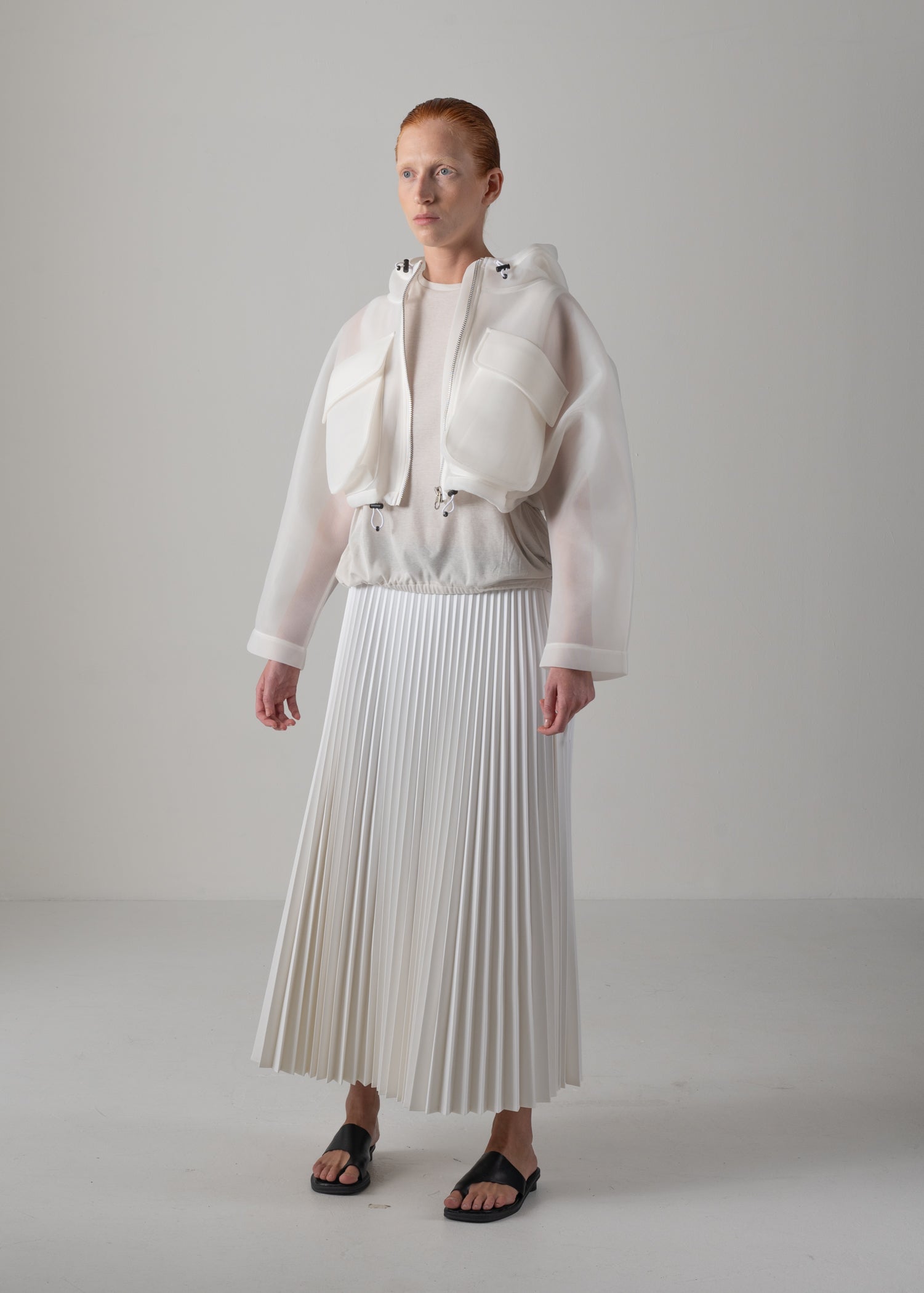 COGTHEBIGSMOKE | NESSA ACCORDION PLEATED SKIRT 14502-246-1404-1