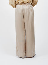 enrica | ボタニカルダイ染めシルクサテンパンツ PANTS115