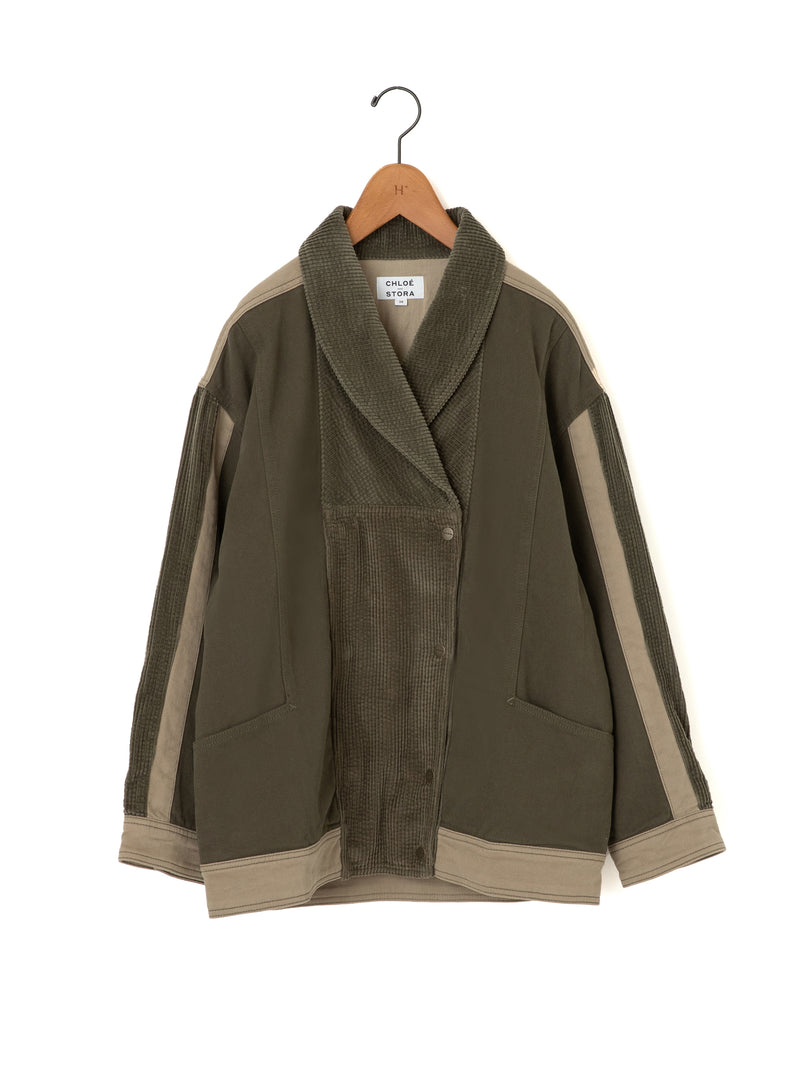 CHLOE STORA | パッチワークジャケット VESTE VIOLETTE