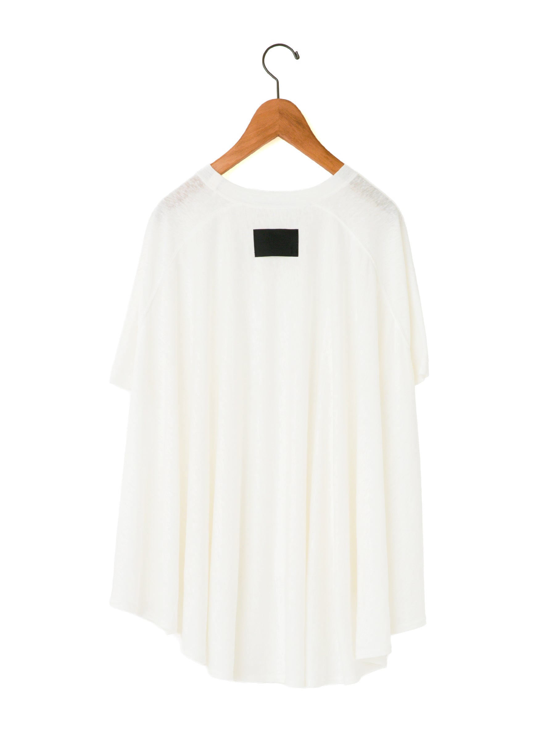 COGTHEBIGSMOKE | バックフレアTシャツ ABIGAIL TOP 8101-138-134-1