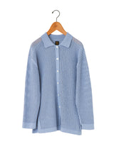 BATONER  | SUMMER KNIT POLO COLLAR CARDIGAN BN-23SL-023