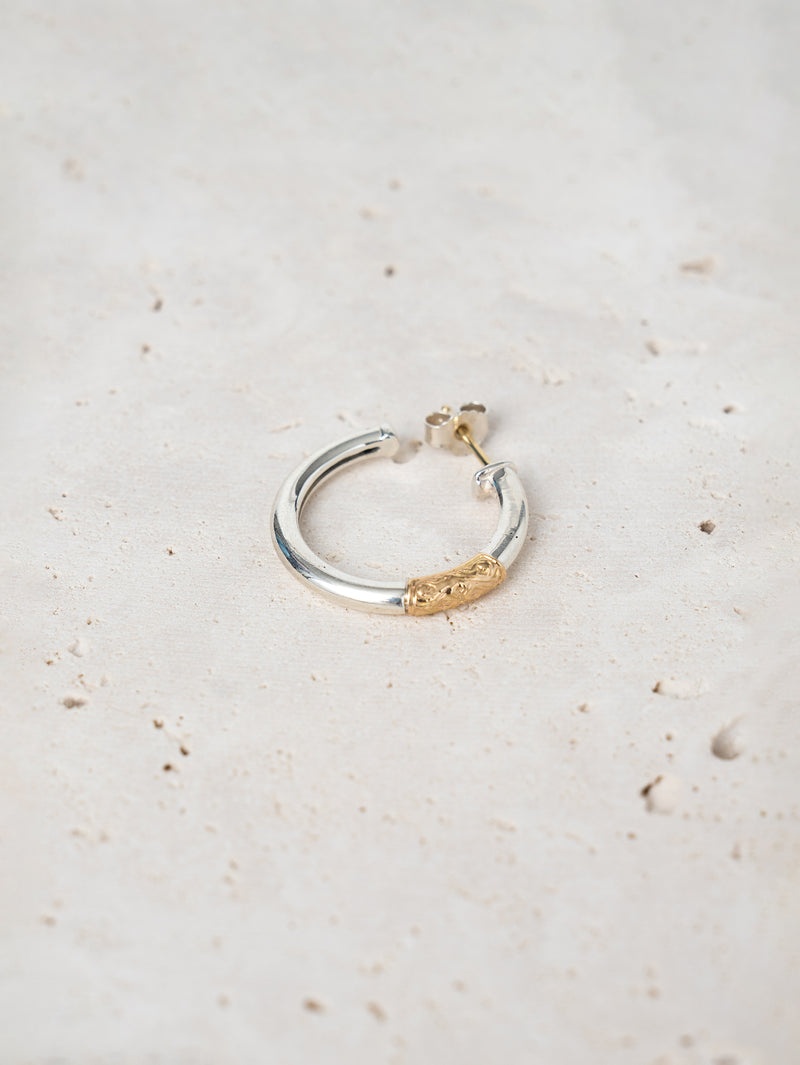 GEROCHRISTO | Earrings in 18K Gold and sterling silver 925 10067
