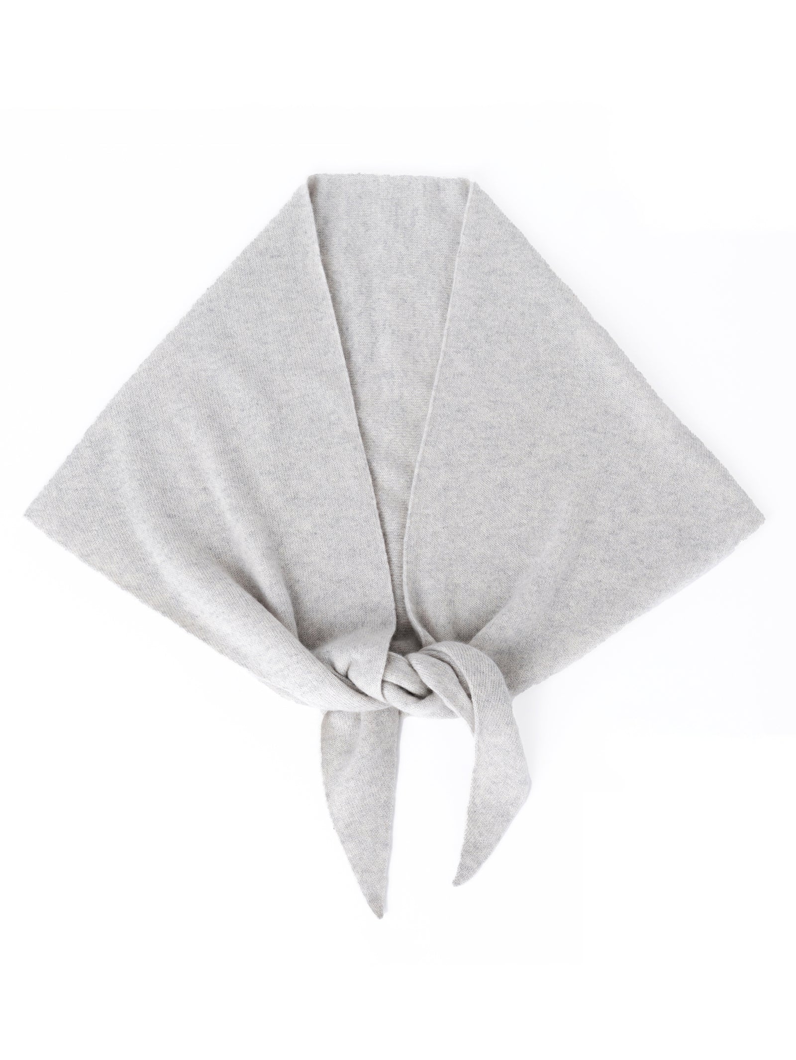 ASAUCE MELER | シームレス トライアングル カシミヤニットストール