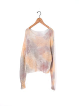 enrica | シルクモヘヤ手染めニット KNIT152-12