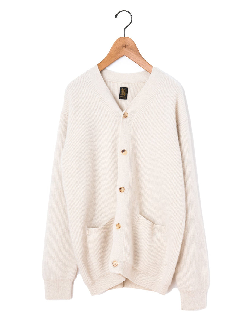 BATONER | カシミヤフォックスVカーディガン
