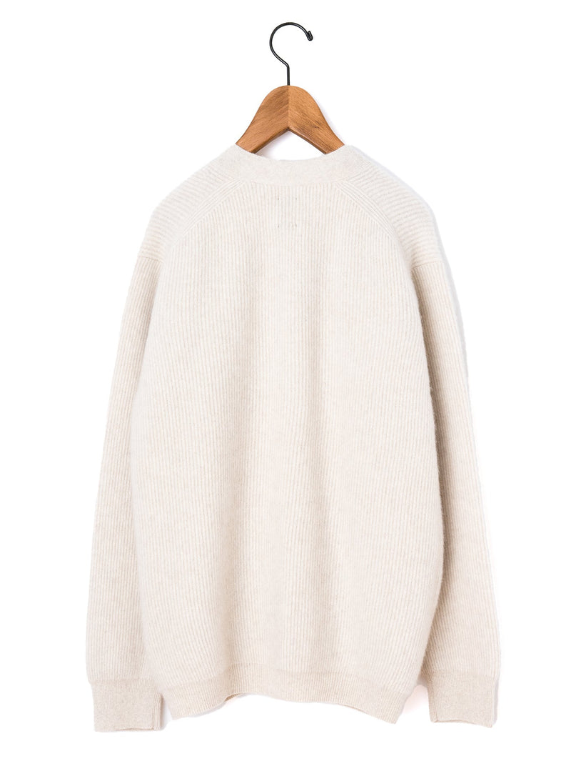 BATONER | カシミヤフォックスVカーディガン