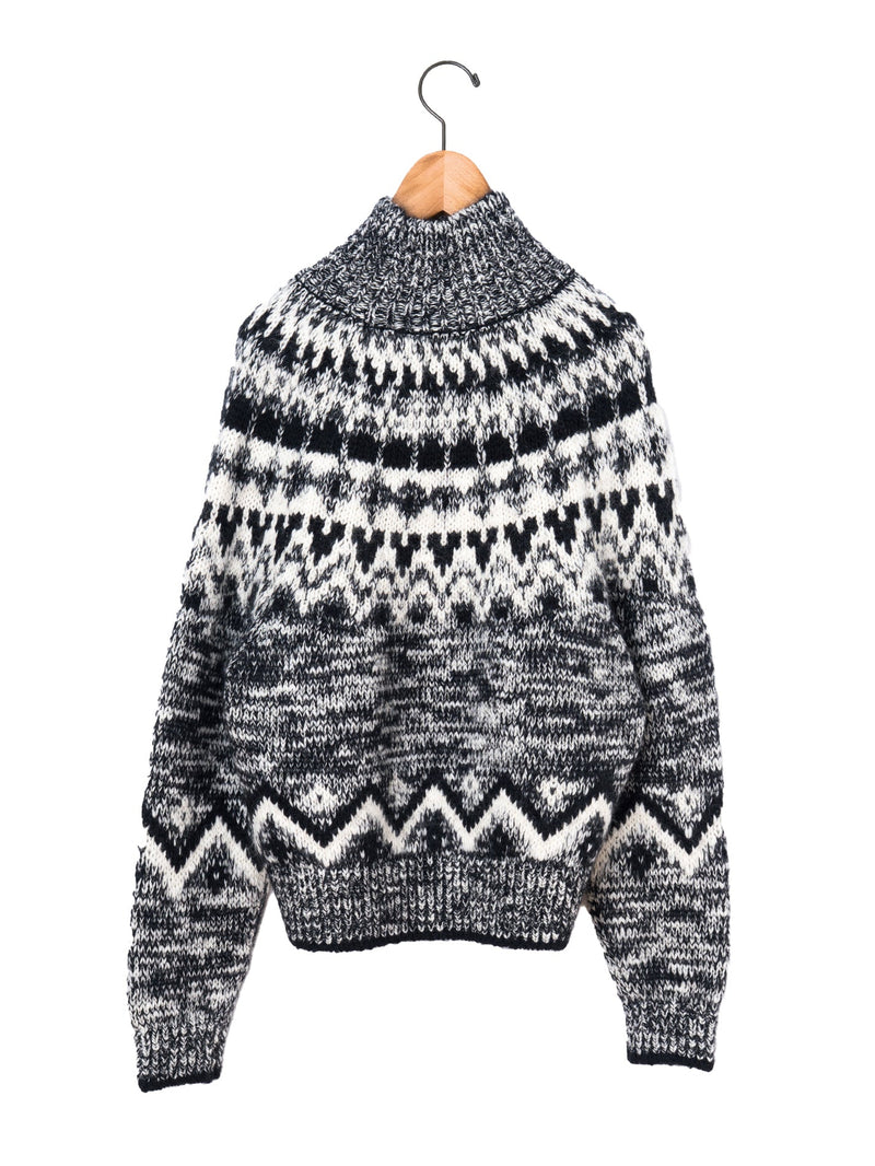 BATONER | モヘア ノルディック タートルネック BN-25FL-050