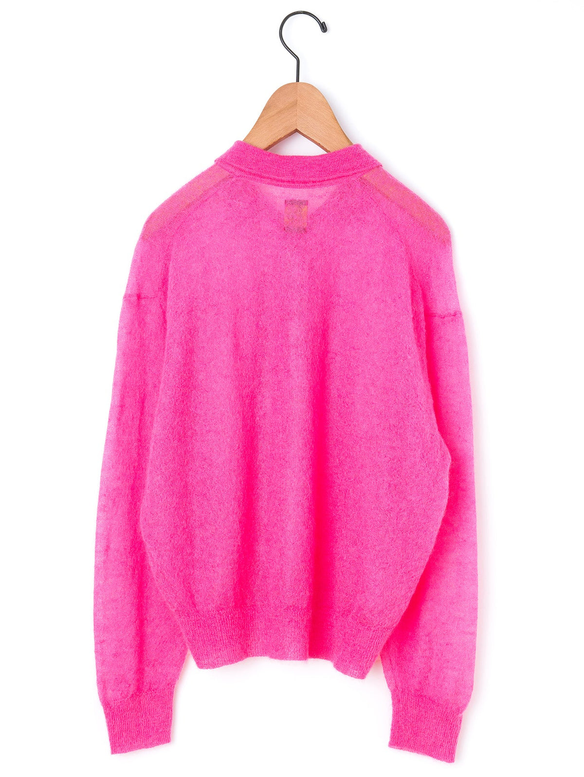 BATONER | シアーモヘア ポロ – H+HELIOTROPE