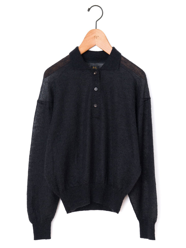 BATONER | シアーモヘア ポロ