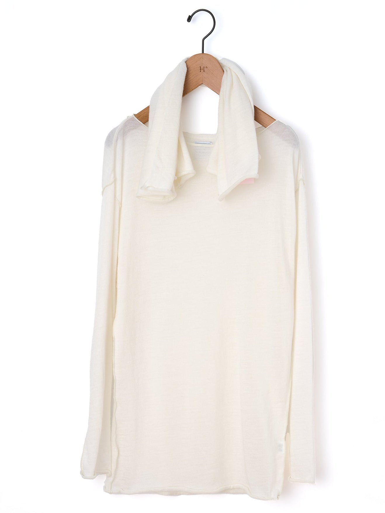 GGG | Roll Neck Long Sleeve Pull Over with Stole 02-01-1756