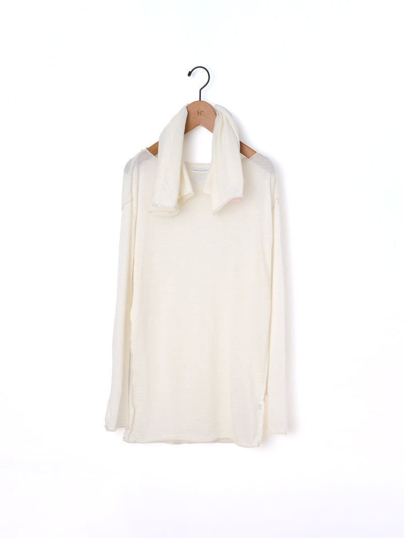 GGG | Roll Neck Long Sleeve Pull Over with Stole 02-01-1756