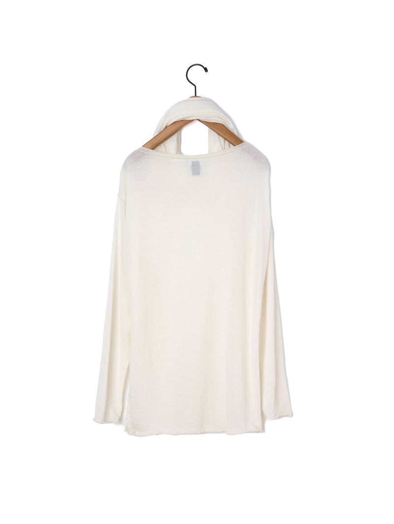 GGG | Roll Neck Long Sleeve Pull Over with Stole 02-01-1756