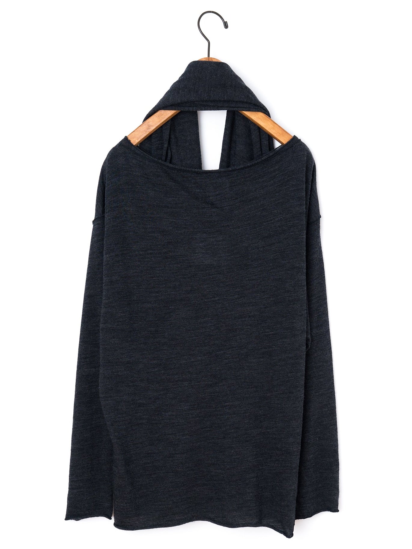 GGG | Roll Neck Long Sleeve Pull Over with Stole 02-01-1756
