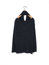 GGG | Roll Neck Long Sleeve Pull Over with Stole 02-01-1756