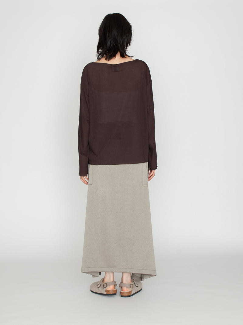 GGG | Boat Neck Oversized T 02-01-1751