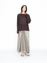 GGG | Boat Neck Oversized T 02-01-1751