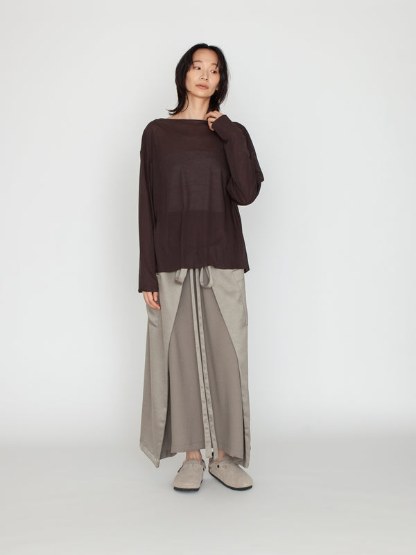 GGG | Boat Neck Oversized T 02-01-1751