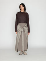 COGTHEBIGSMOKE | MINA DOUBLE WRAP SKIRT 13501-224-1316-1