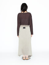 COGTHEBIGSMOKE | MINA DOUBLE WRAP SKIRT 13501-224-1316-1