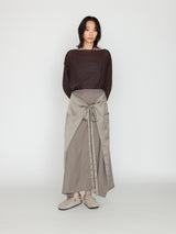 COGTHEBIGSMOKE | MINA DOUBLE WRAP SKIRT 13501-224-1316-1