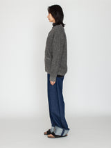 BATONER | カシミヤフォックスVカーディガン