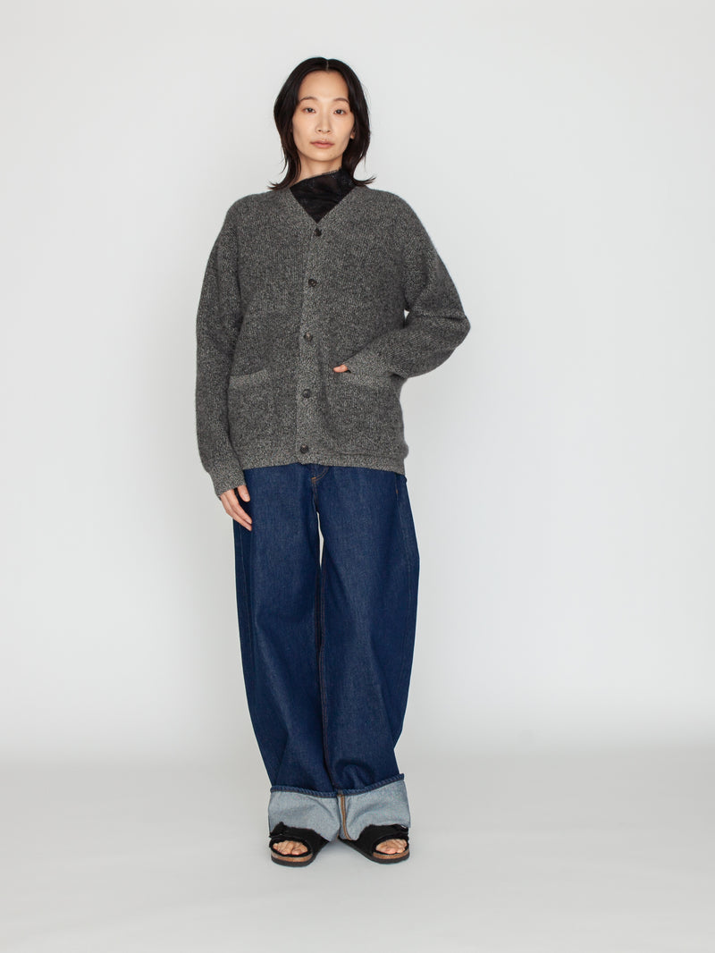 BATONER | カシミヤフォックスVカーディガン