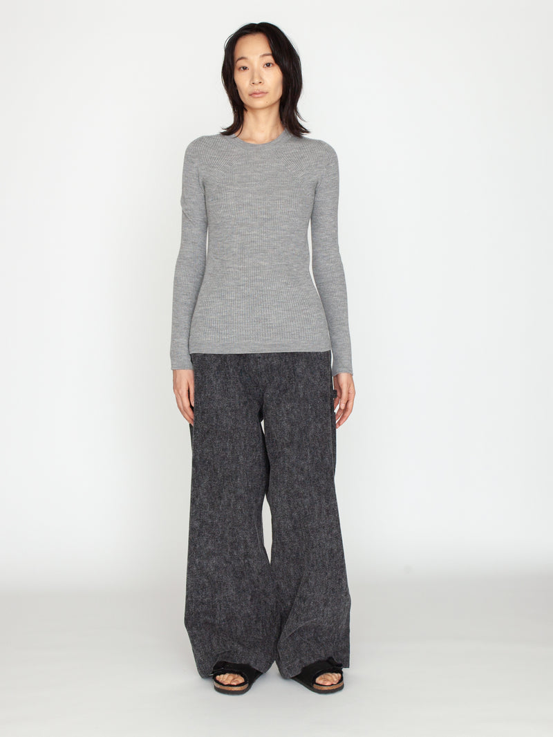 BATONER | リブネイチャー クルーネック