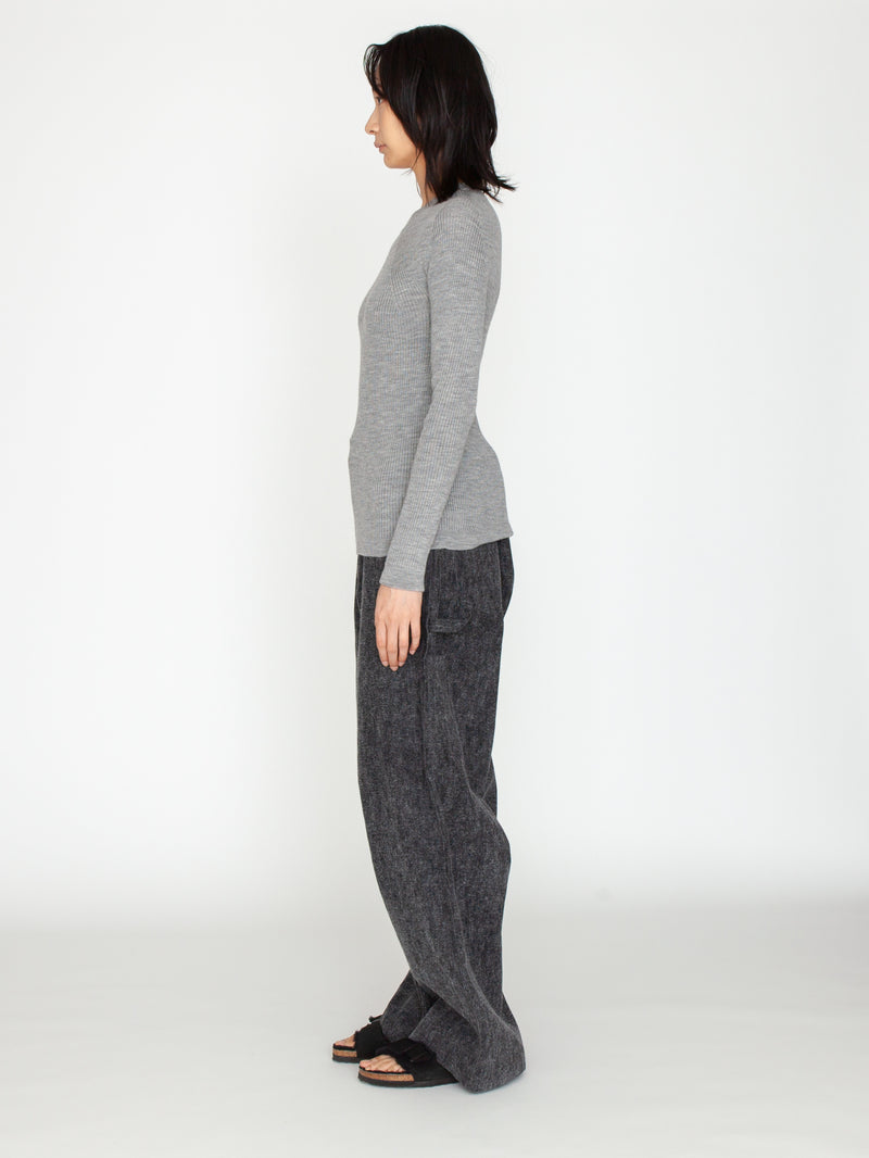 BATONER | リブネイチャー クルーネック