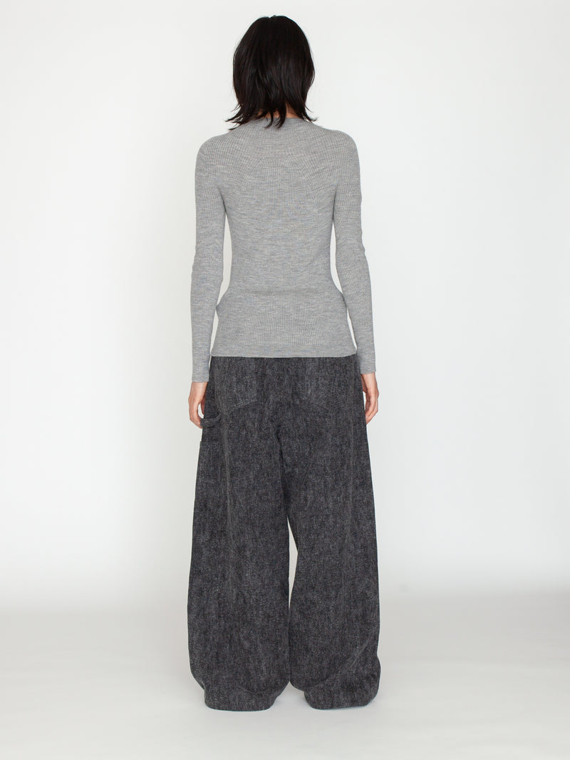 BATONER | リブネイチャー クルーネック