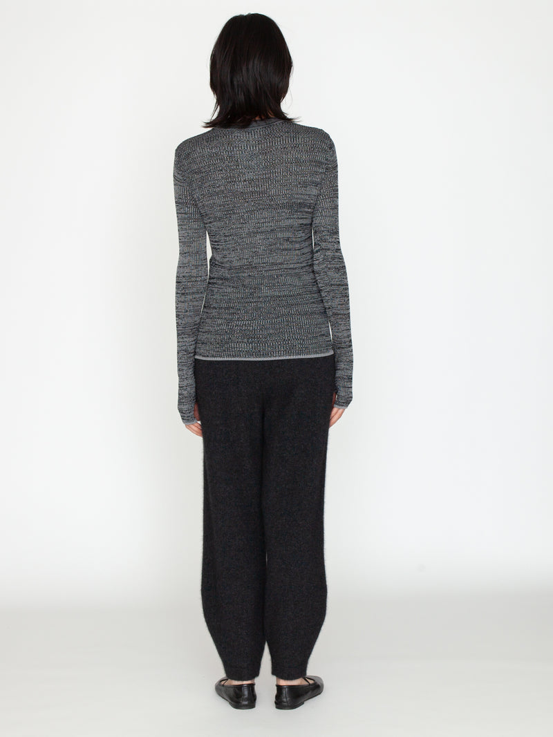 enrica | シルクハイゲージニットプルオーバー