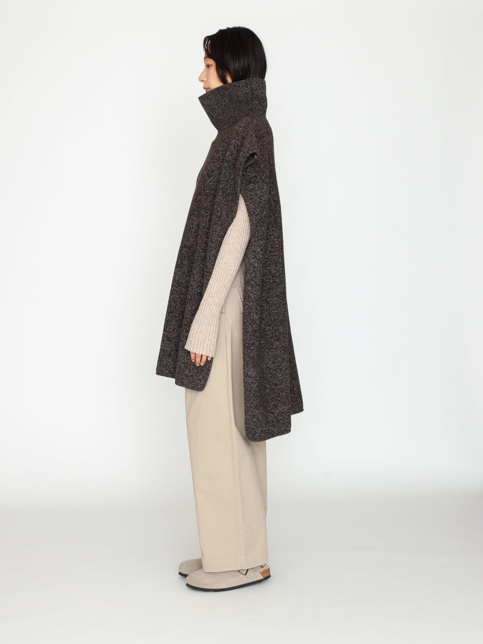 SEEALL | OVERSIZED PONCHO – H+HELIOTROPE