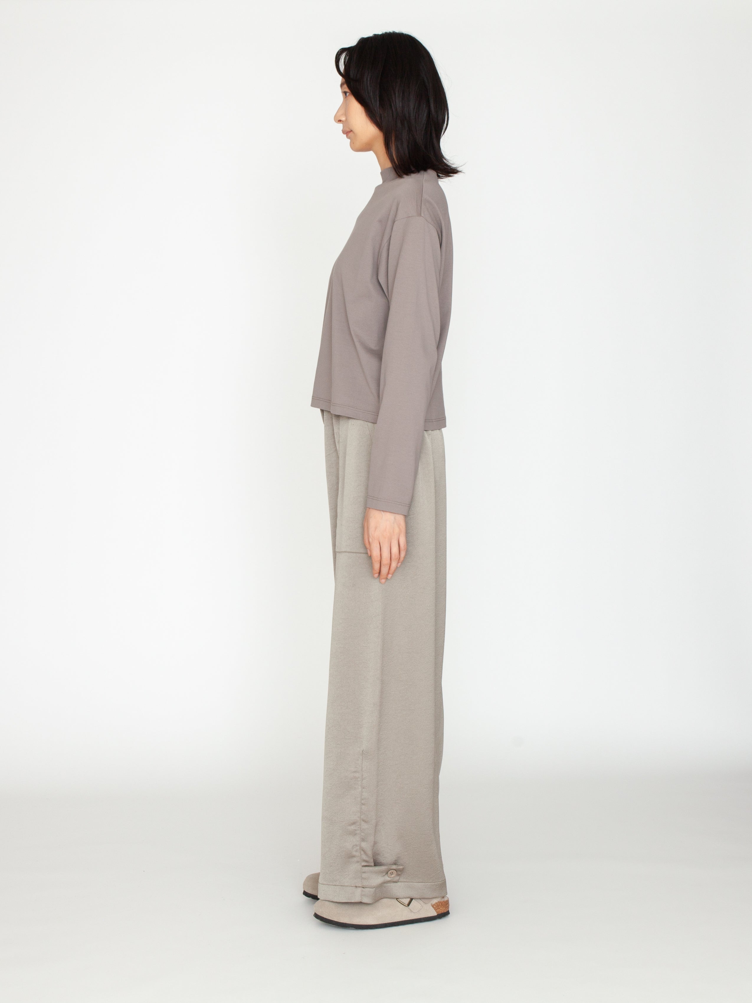 handvaerk | HIGH NECK T-SHIRT #6128