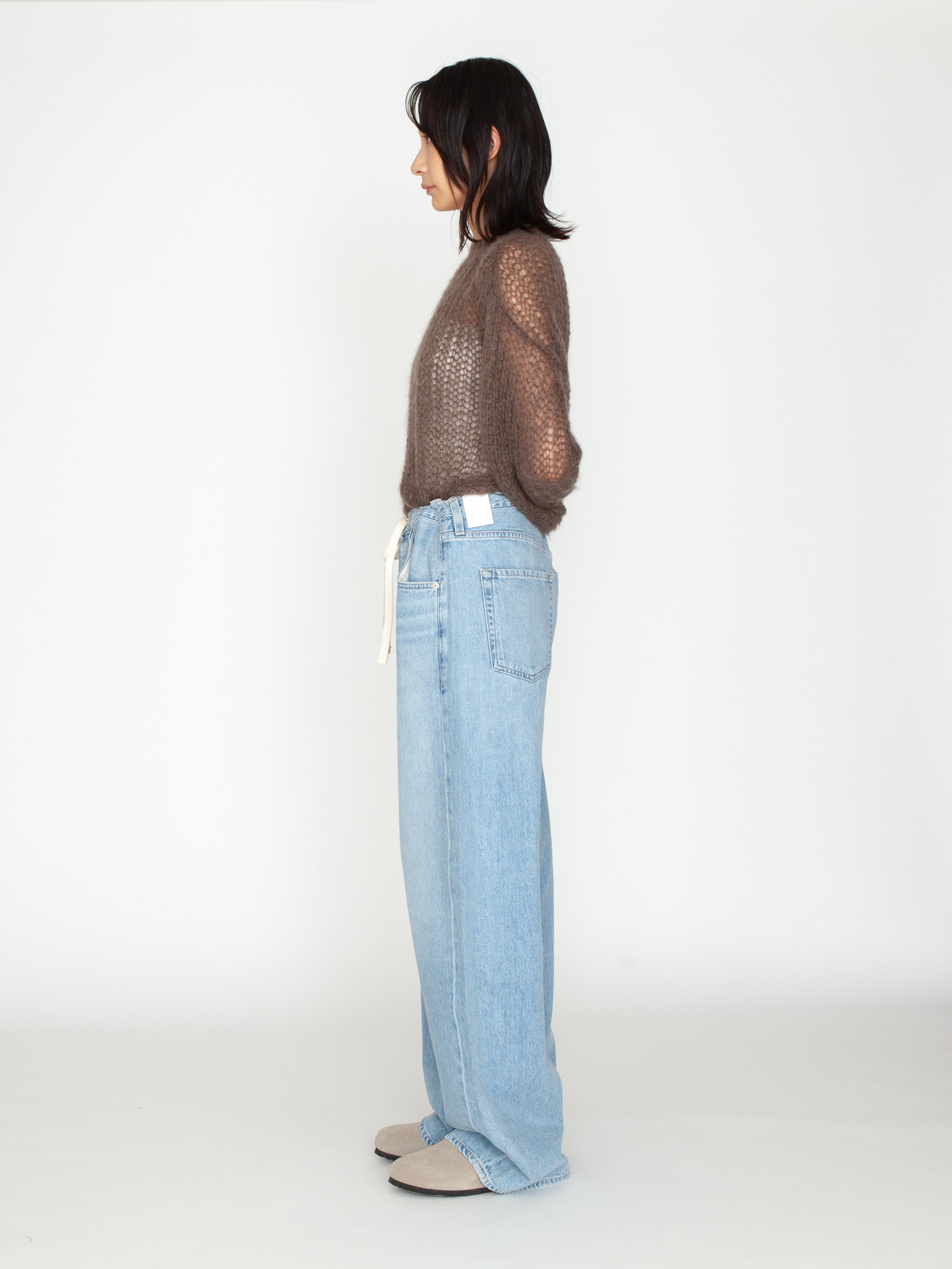 CITIZENS of HUMANITY | BRYNN TROUSER IN BLUE LACE (ORGANIC COTTON)2069