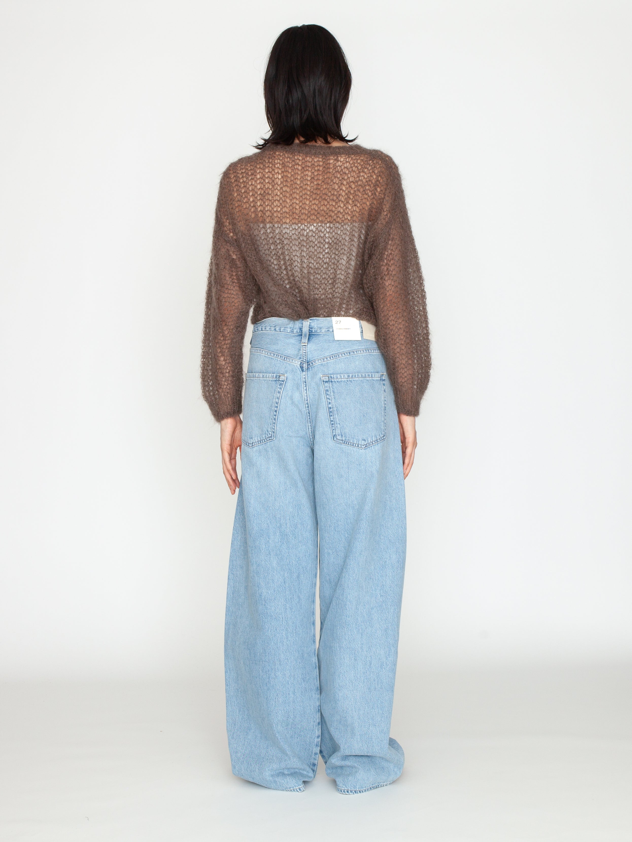 CITIZENS of HUMANITY | BRYNN TROUSER IN BLUE LACE (ORGANIC COTTON)2069